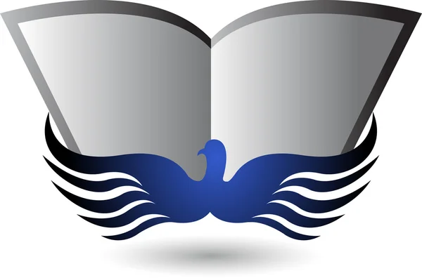 Logo éducation aux oiseaux — Image vectorielle