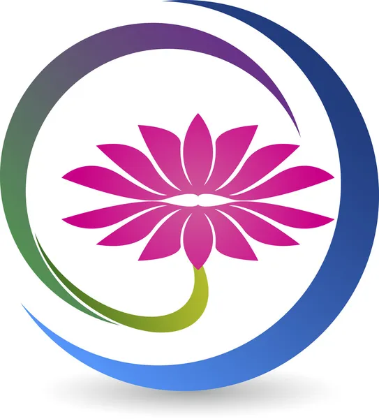 Logo du lotus — Image vectorielle