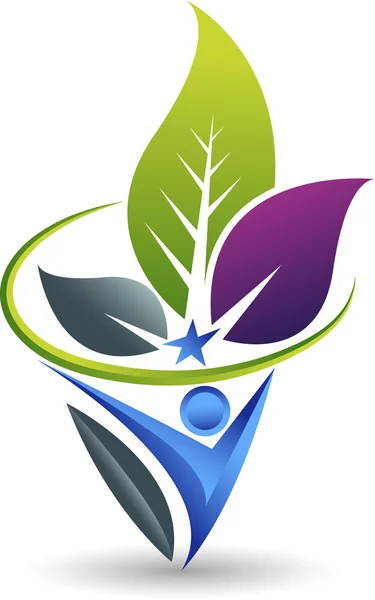 Logo Eco — Stockový vektor