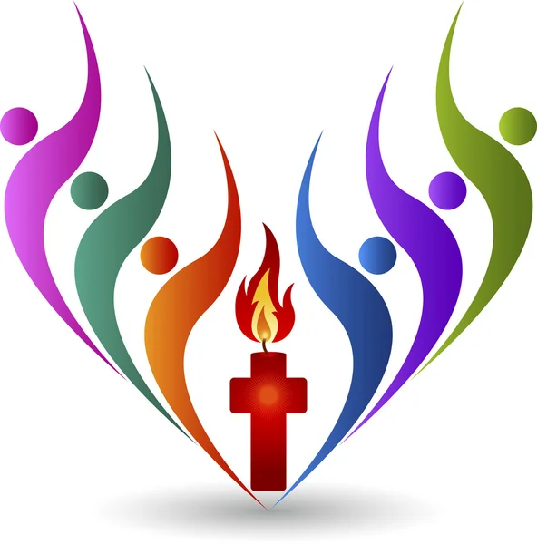 宗教のロゴ — ストックベクタ