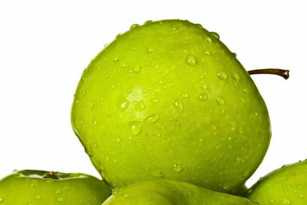 Grup yeşil elma — Stok fotoğraf