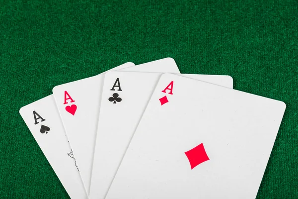 Tarjetas para el poker . — Foto de Stock