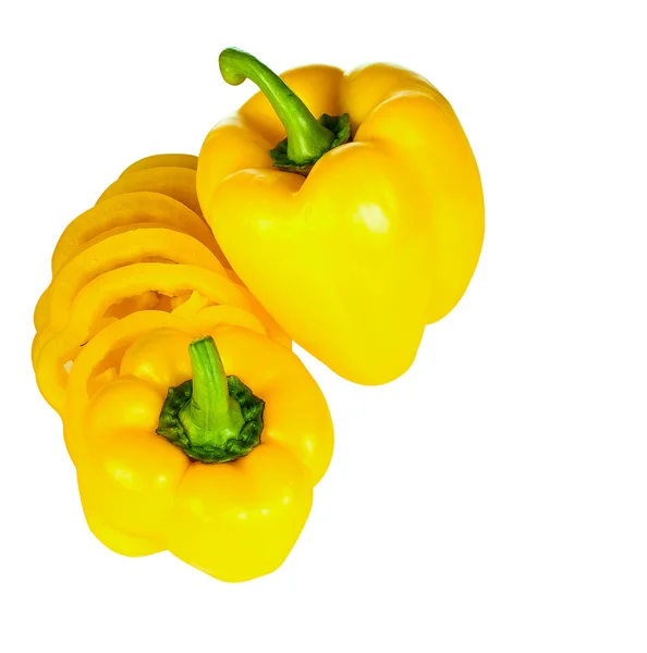 Ripe yellow pepper — Stock Photo, Image