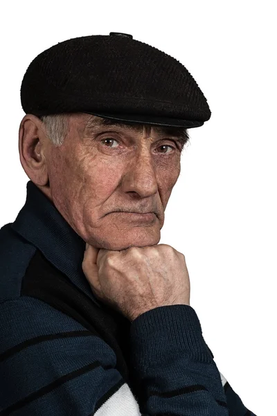 Portrait of elderly man — Stock Photo, Image