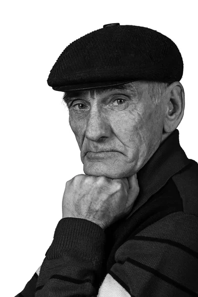 Portrait d'homme âgé — Photo