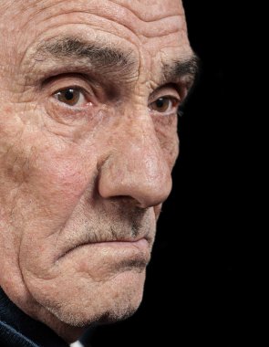 yaşlı bir adam portresi