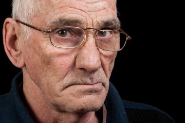 yaşlı bir adam portresi