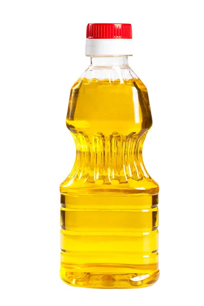 Bottle with oil — Stock Photo, Image