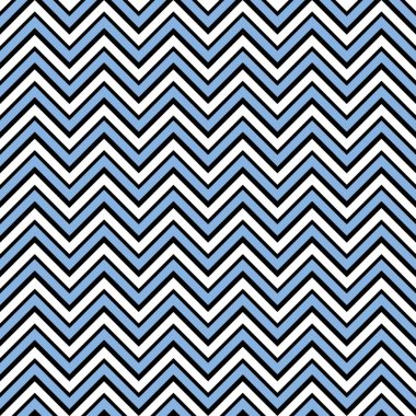 Kusursuz desenli zig zag dokusu