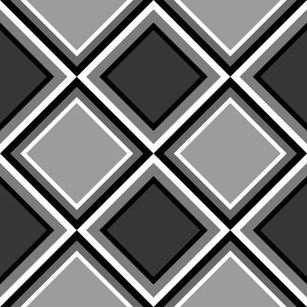 Moderner Monochromer Geometrischer Hintergrund Mit Regelmäßigen Quadratischen Formen Nahtloser Hintergrund — Stockfoto