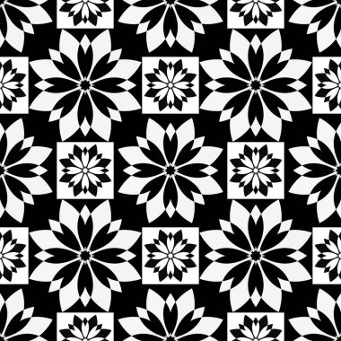 Soyut şekilli basit düzenli grafik tasarımı