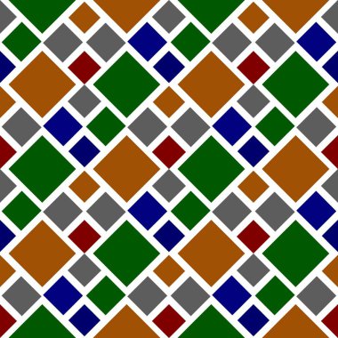 Kusursuz arkaplan gibi çok renkli mozaik