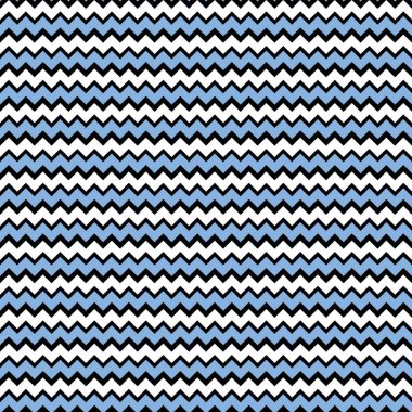 Kusursuz desenli zig zag dokusu