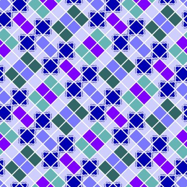 Kusursuz arkaplan gibi çok renkli mozaik