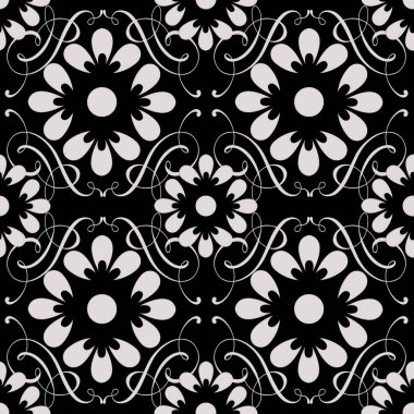 Soyut şekilli basit düzenli grafik tasarımı