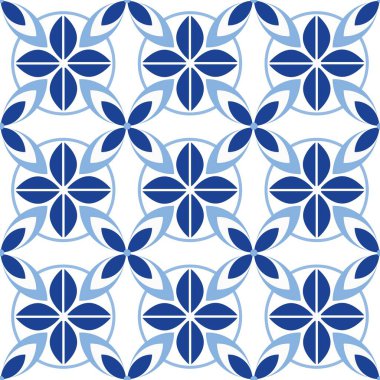 Çiçekli mavi, pürüzsüz arkaplan