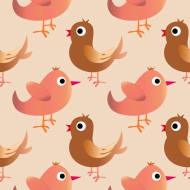 Tavuk ile sorunsuz arka plan