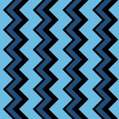 Kusursuz desenli zig zag dokusu