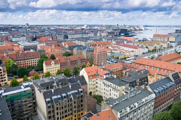 Kopenhagen von oben — Stockfoto