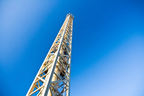 Detail of a rollercoaster — Stock Photo, Image