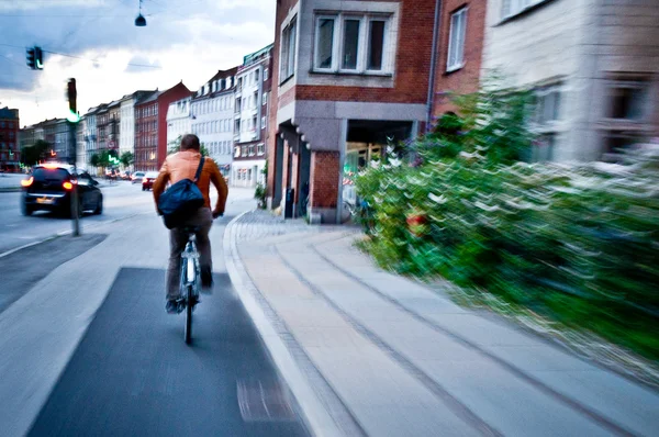 Bicicleta na cidade — Fotografia de Stock