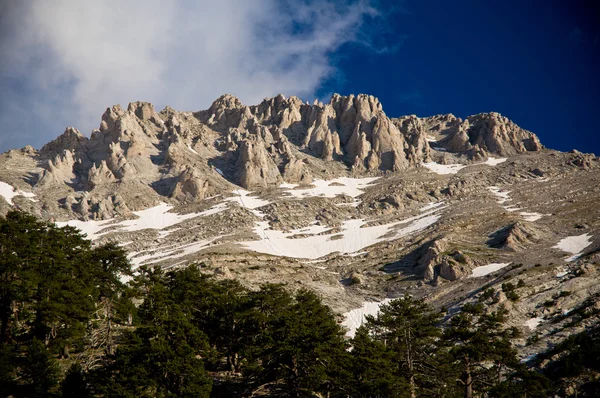 Olympus, höchster Berg Griechenlands — Stockfoto