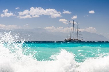 tehlikeli denizleri, büyük dalgalar seyir sailship
