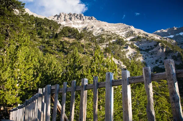 Olympen, högsta berg på Grekland — Stockfoto