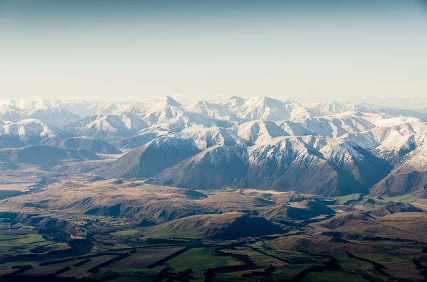 New zealand mountains in winter — Stock Photo, Image