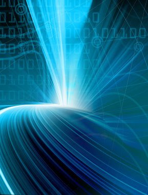 teknoloji soyut resim