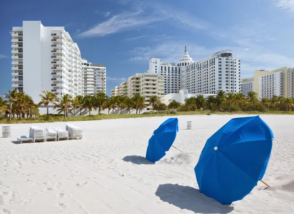 Miami beach, florida, solig sommardag — Stockfoto