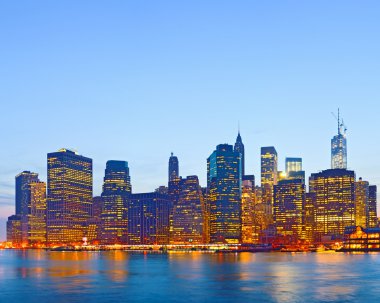 New York'ta ABD şehir binaları