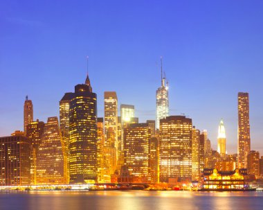 New York'ta ABD şehir binaları