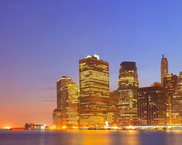 New york city usa Innenstadt Gebäude — Stockfoto