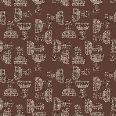 Kusursuz vektör çiçek deseni