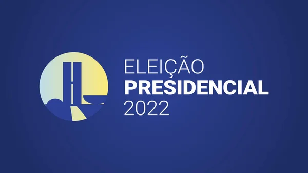 2022 Presidential Election Vector — Vetor de Stock