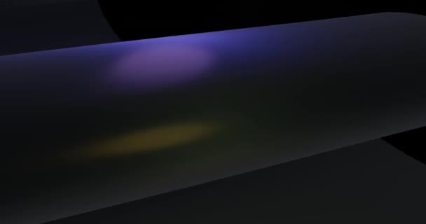 Чорний Рулонний Паперовий Фон Темний Дизайн — стокове відео