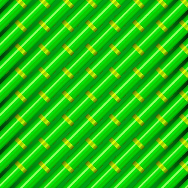 緑の竹のパターンスタイル — ストックベクタ
