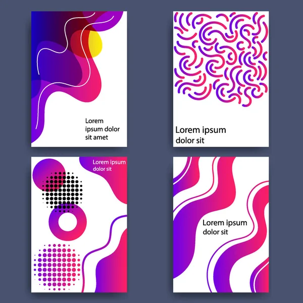 desenli karamel gradyan sanat yıllık başlık setini kapsıyor. Poster, broşür, arkaplan vs. için şablon