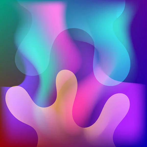 Multicolores Thèmes Moderne Liquide Fond Texture Design Vecteur Illustration Fond — Image vectorielle