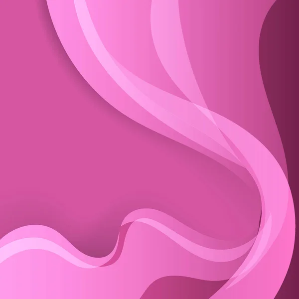 Рожева Хвиля Елегантний Розкішний Фон Шаблонів Векторна Ілюстрація Фон — стоковий вектор