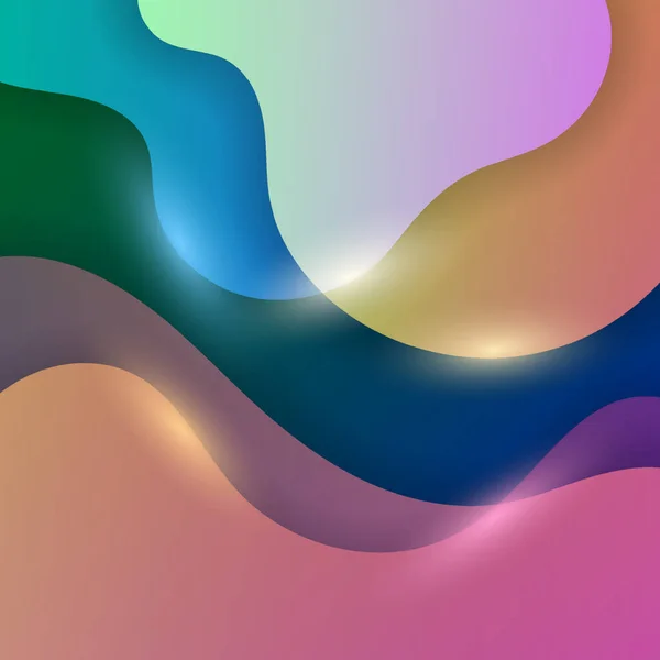 Σύγχρονη Υφή Φόντο Σχεδιασμό Χρωμάτων Κύμα Διάνυσμα Εικονογράφηση Φόντο — Διανυσματικό Αρχείο