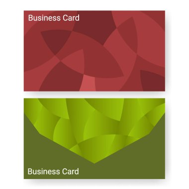 business card name template set abstract pattern. template for poster,brochure,backgrounds cover etc