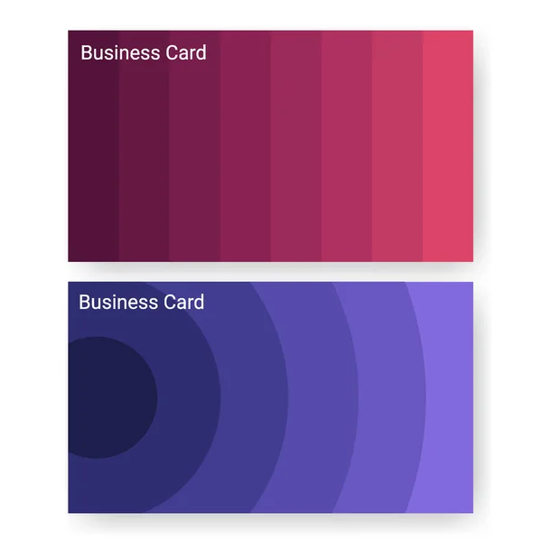 Business Card Name Template Set Patches Texture Pattern Template Poster — Vettoriale Stock
