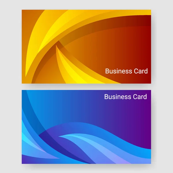 Templates Background Name Card Stripe Pattern Wave Template Poster Brochure — Stockvektor
