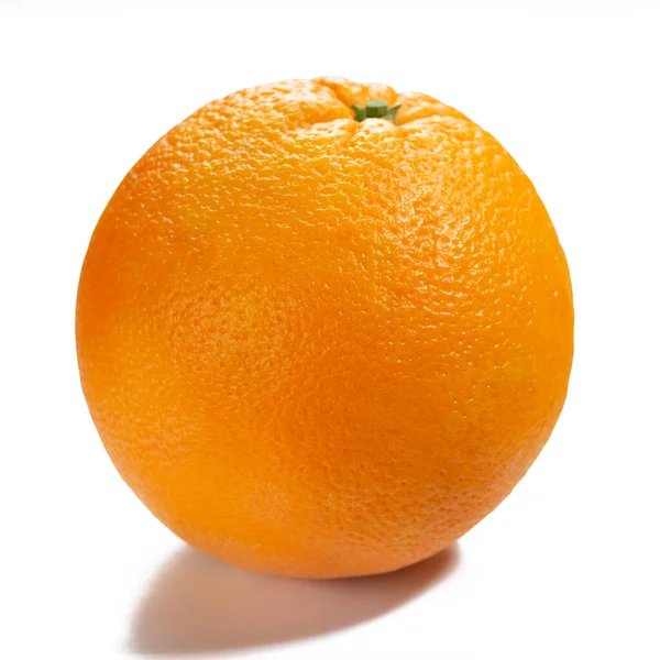 Owoce Pomarańczy Odizolowane Białym Tle — Zdjęcie stockowe