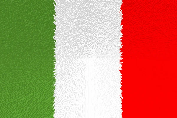 Italian Flag Tricolor Symbol Italian Statehood — Zdjęcie stockowe