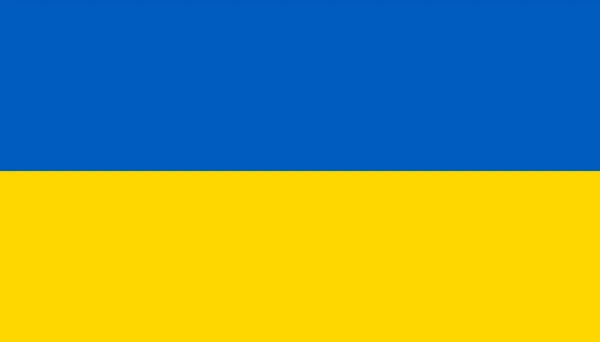 Ukrainian Flag Image National Flag Ukraine — Stockfoto