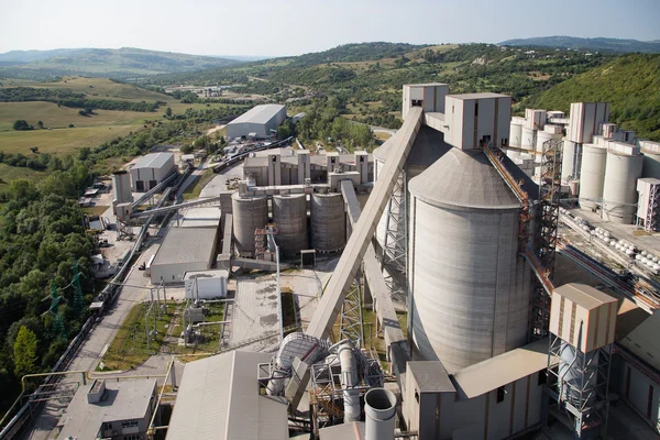 Cementfabrik — Stockfoto