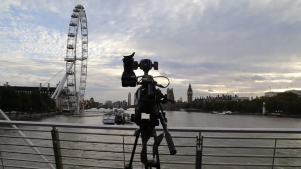 Olho de Londres — Vídeo de Stock